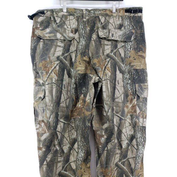 Outfitters Ridge 2XL Hunting Cargo Pants Mens 44-46 Camouflage Cotton Blend - Picture 5 of 10